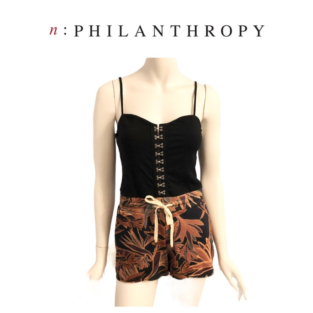 n: philanthropy Stormi Romper in Tropical Flower